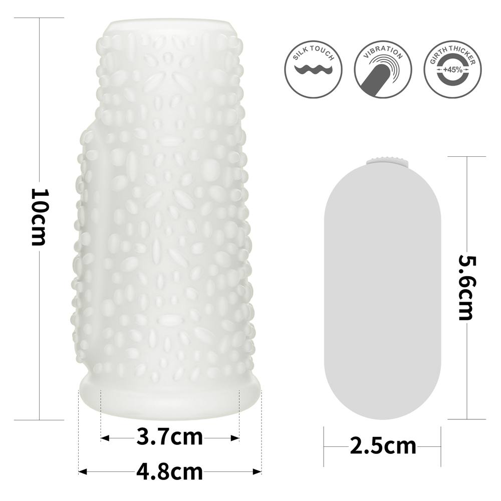 Knights Ring is a great choice for individuals and partners ... Lovetoy - Knights Drip Vibro Ring - White photo-8