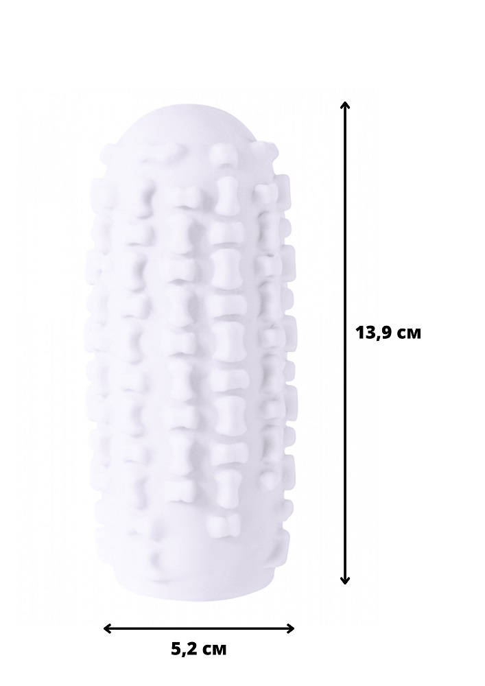 The unrealistic masturbator from the Marshmallow collection ... Lola Games - Marshmallow Syrupy Masturbator - White photo-3