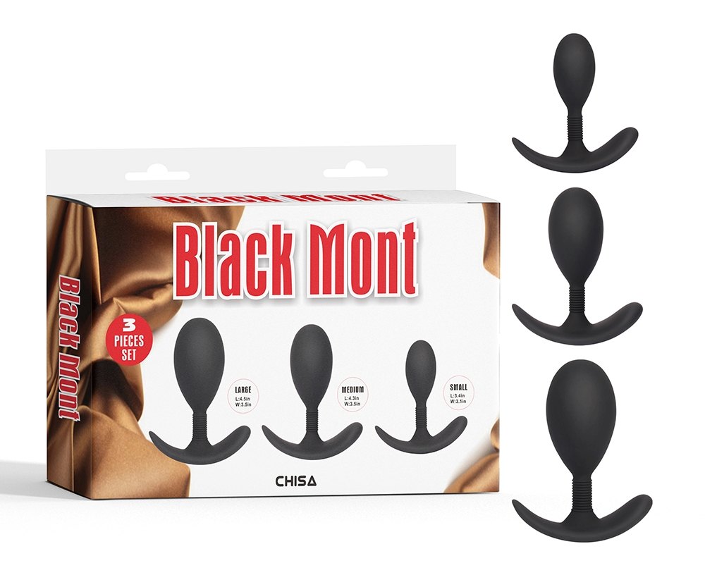 Exercise and Enlarge Your Anus, Phthalates Free.
Material:N... Chisa - Anal Trainer Kit - Black photo-5
