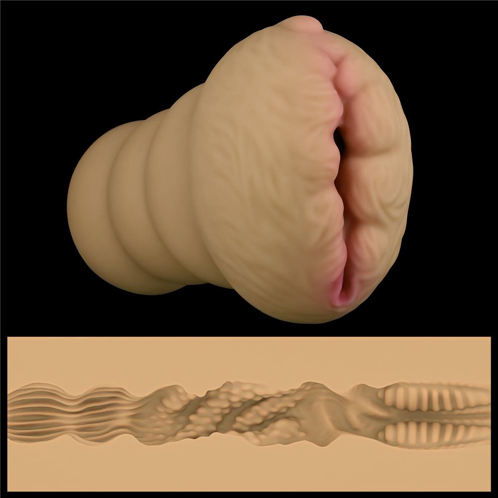 Highly detailed and expertly hand crafted, this realistic al... Lovetoy - Alien's Pie Masturbator #3 - Skin photo-5