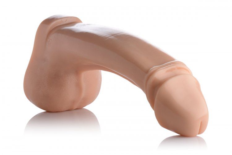 This unbelievably massive dildo is only for those ready for ... Master Cock - The Annihilator XXXL 18″ Dildo - Flesh photo-3