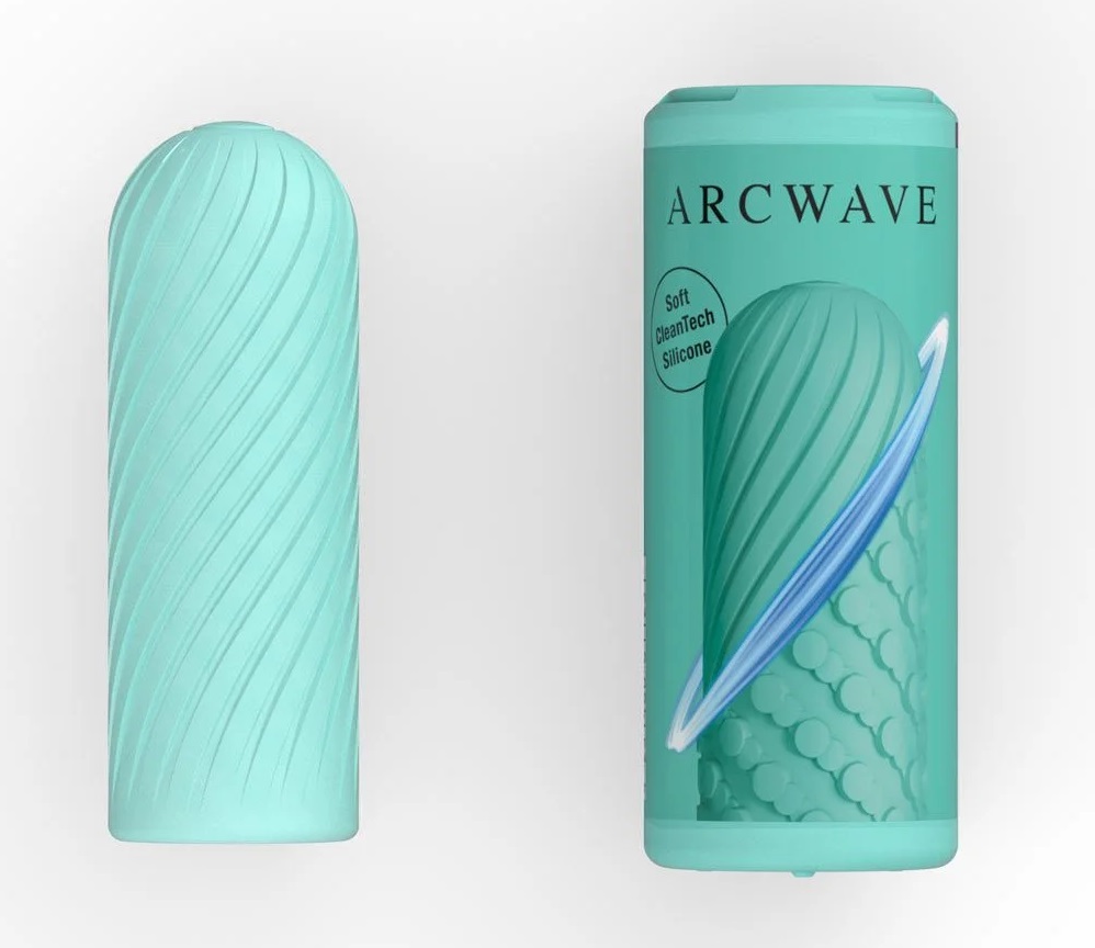Ghost is a skin-soft silicone toy with a trick up its sleeve... Arcwave - Ghost Flip IT Pocket Stroker - Mint photo-10