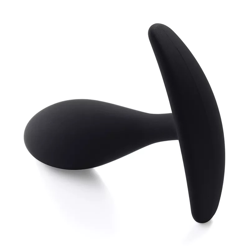 Silicone anchor butt plug for man and woman MT - Blob Anchor Plug S - Black photo-6