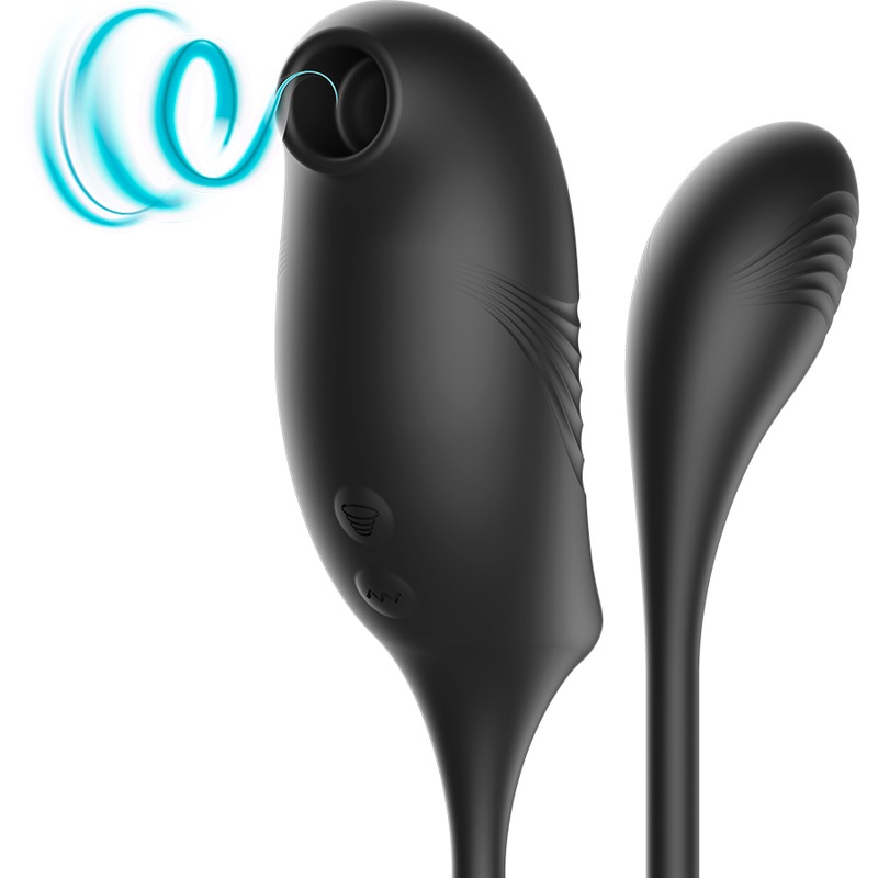 Your next solo adventure will be as sweet as cotton candy wi... Ibiza - Clit Sucker Stimulator - Black photo-2