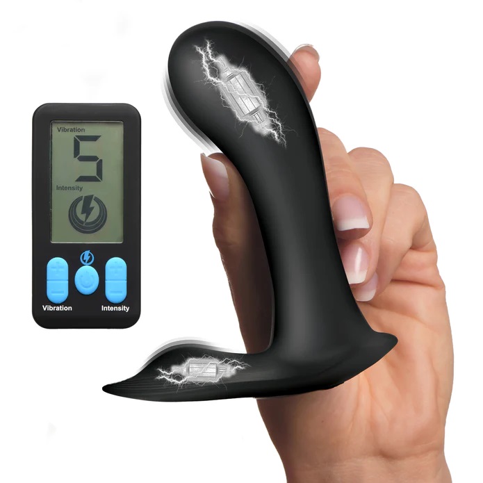Your best Big O's come from powerful, contracting muscle... Zeus Electrosex - E-Stim G-Spot Panty Vibrator - Black photo-2