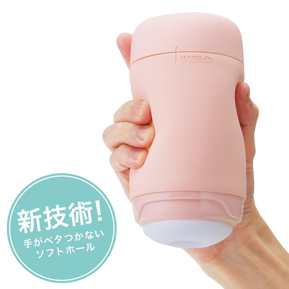 A new variation using the softest gel in TENGA history joins... Tenga - Puffy Balls - Strawberry Pink photo-3