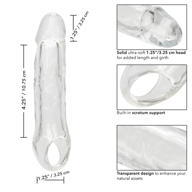 CEN - Performance Maxx 1.25" 陰莖延長套 - 透明 CEN - Performance Maxx 1.25" 陰莖延長套 - 透明 照片-8