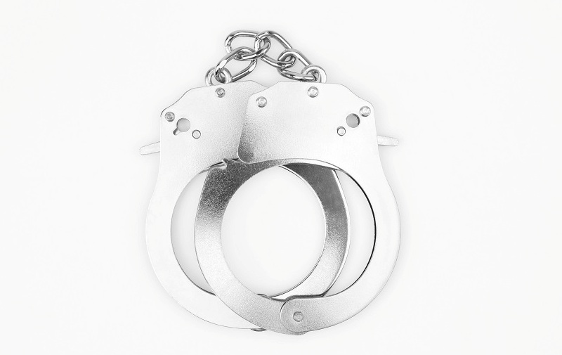 Fasten Your Lover, Fully Adjustable To Fit, Two Keys Include... Chisa - Luv Punish Cuffs - Silver photo-2