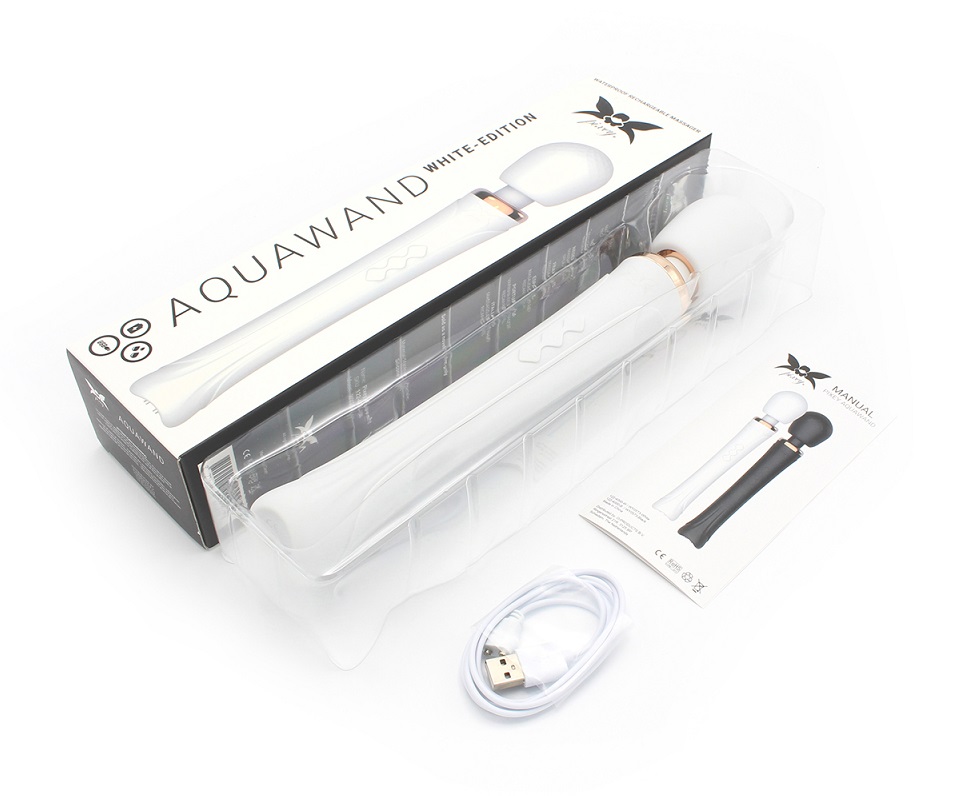 Finally, here is the “Pixey Aquawand”. Developed by the bran... Pixey - Aquawand Massager - White photo-7