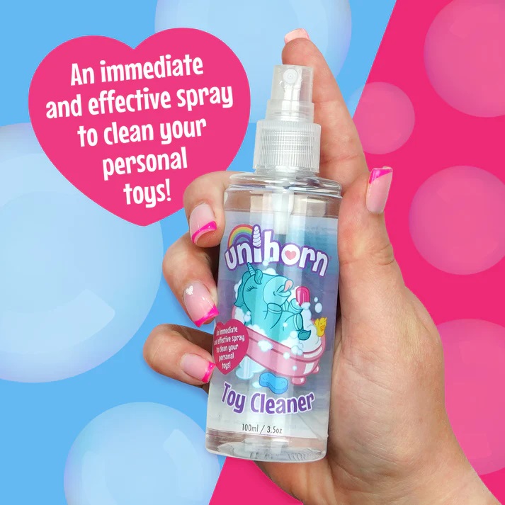Unihorn – the Unihorn Adult Toy Cleaning Spray!
Say goodbye ... Unihorn - Toy Cleaner - 100ml photo-2