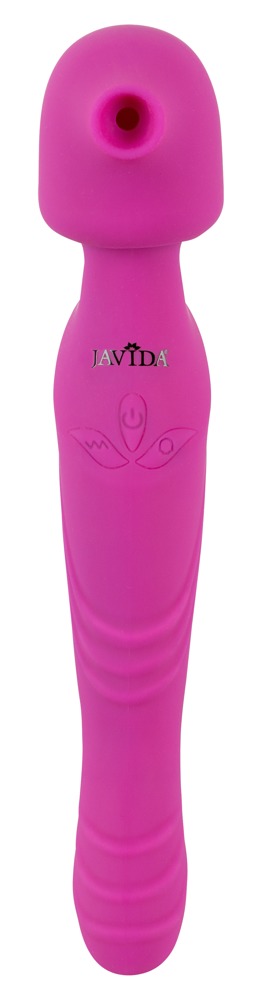 Vibrates, pulsates, sucks, throbs and knocks!
This vibrator ... Javida - 3 Function Vibrator - Purple photo-4