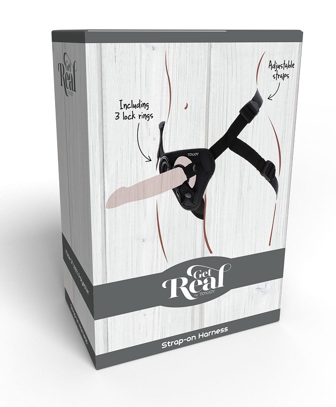 This TOYJOY Get Real Harness is designed for ultimate rolepl... ToyJoy - Strap-On Harness - Black photo-9