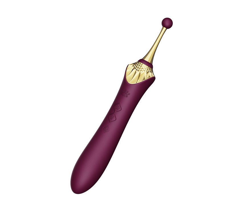 Bess offers the most targeted stimulation thanks to its inno... Zalo - Bess 2 Heating Dual Vibrator - Velvet Purple photo-4
