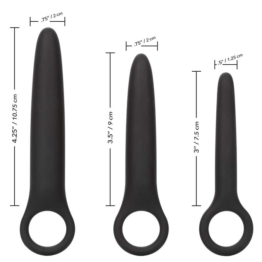 Expand your horizons of pleasure with the Boundless Dilator ... CEN - Boundless Dilator Trio - Black photo-6