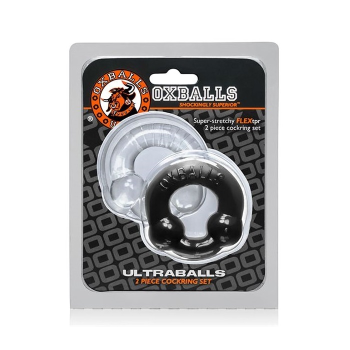 ULTRABALLS is made from flexTPR so it's soft and stretch... Oxballs - Ultraballs Cock Ring 2's Pack photo-3