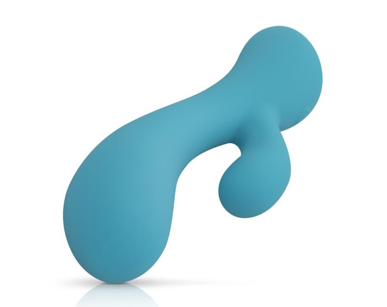 Martina from the Cala Azul collection is a luxury Rabbit vib... Cala Azul - Martina Rabbit Vibrator - Blue photo-9