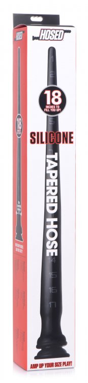 How many inches can you take? Test your limits and enjoy up ... Hosed - 18" Tapered Hose - Black photo-9