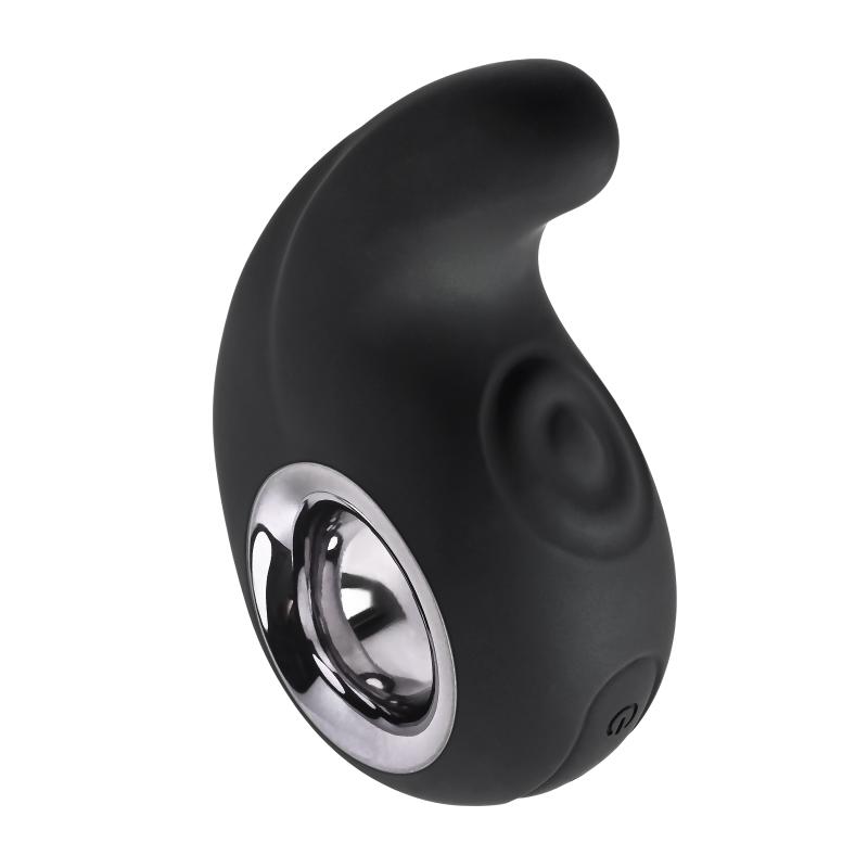 The circle is complete with Ring My Bell. This ring-shaped t... Playboy - Ring My Bell Vibrator - Black photo-6