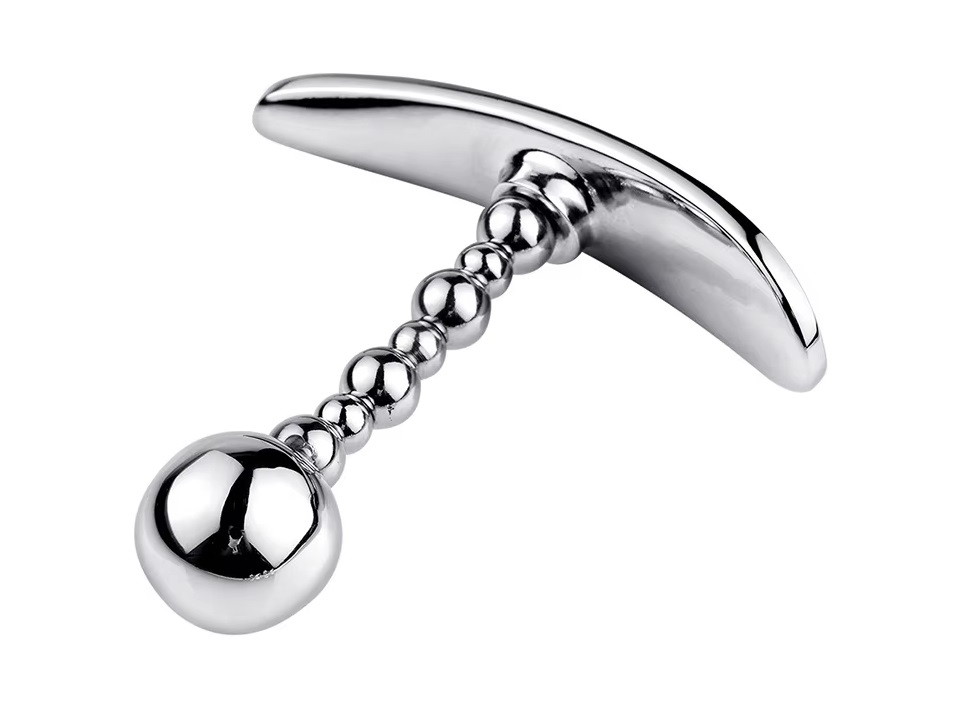 Anal Beads with T-handle
Material: Aluminium alloy+Acry... MT - T-Handle Anal Beads - Clear photo-2
