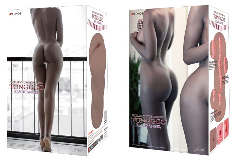Six-step of multiple compression original anal of strong tig... Kokos - Anus Tongggo Black Angel - Double Layer Masturbator photo-10
