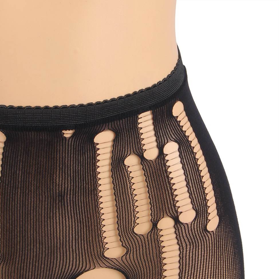 Irregular hollow design tights, fashionable and classic.
Ma... Ohyeah - Sexy Torn Pantyhose - Black - S photo-11