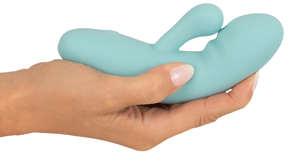 The cuddly little vibrator for great feelings of pleasure!
... Cuties - Mini Rabbit Vibrator - Turquoise photo-2