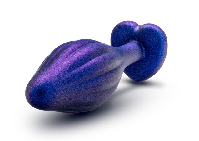 Whether you're a beginner or an experienced anal enthusi... AAM - Wavy Bling Plug - Blue photo-3