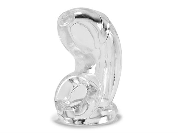 At ATOMIC JOCK, we love chastity play but hate ruining the s... Oxballs - Cocklock Cock Cage - Clear photo-4