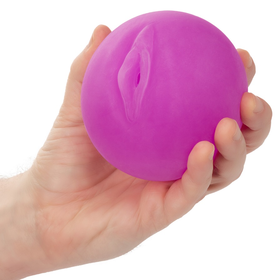 Enjoy fun and pleasure with the Pop Sock! Pussy masturbator.... CEN - Pop Sock Pussy Masturbator - Purple photo-5