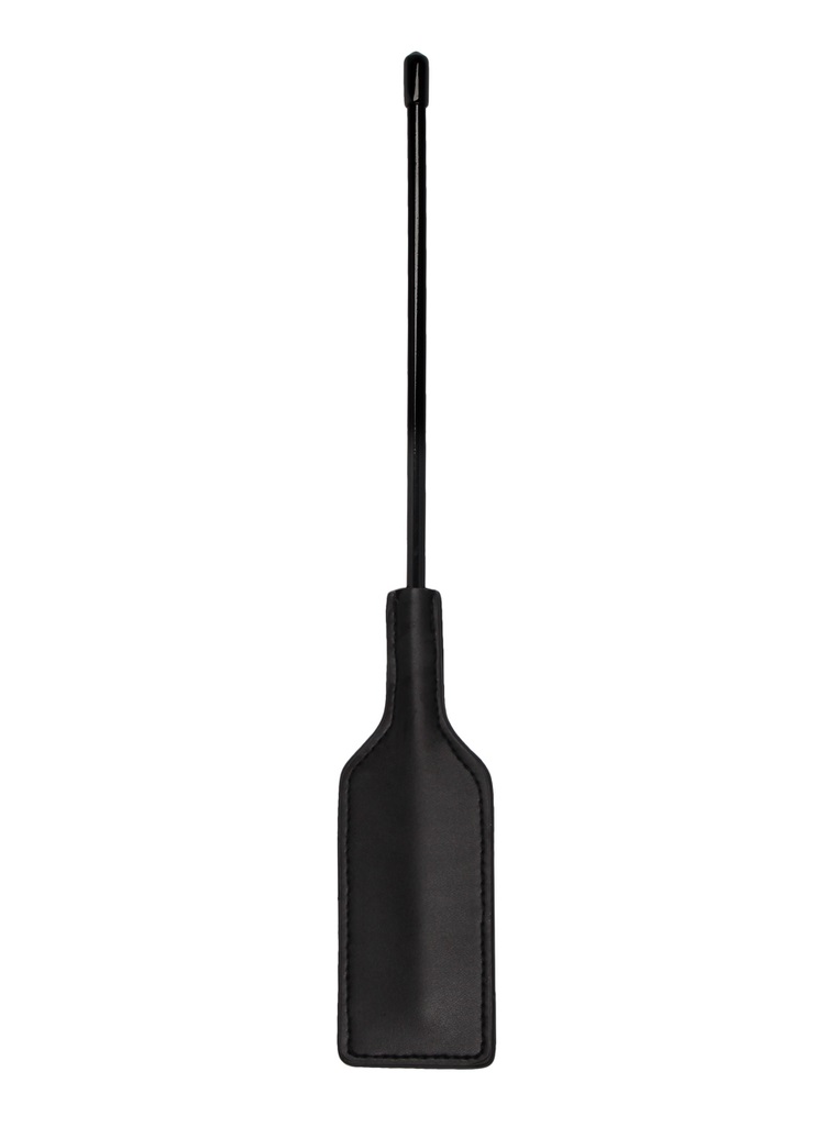 Leave a lasting impression on your partner. This short handl... Ouch - XOXO Mini Crop - Black photo-3