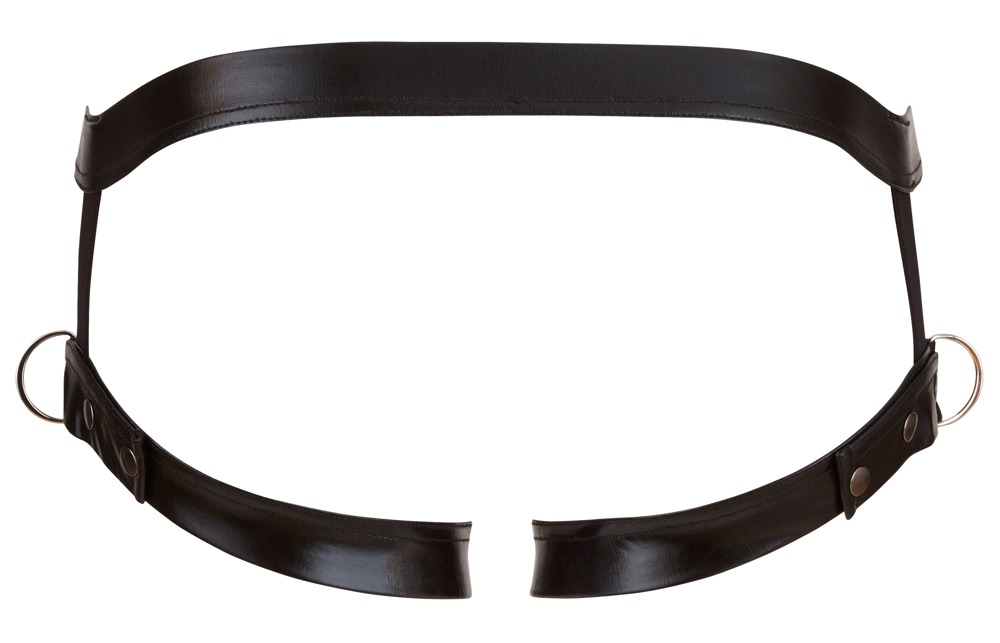 Puts a man's best asset in the limelight!
Hip belt in a ... Svenjoyment - Male Hip Belt - Black - M/L photo-2