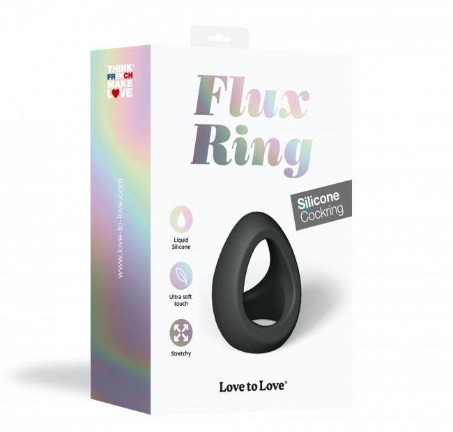 For those who like to make the pleasure last longer, Flux Ri... Love to Love - Flux Ring - Black Onyx photo-7