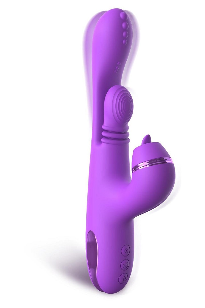 Pipedream - Intimotion Pulse Pro Rabbit Vibrator - Purple 照片-3