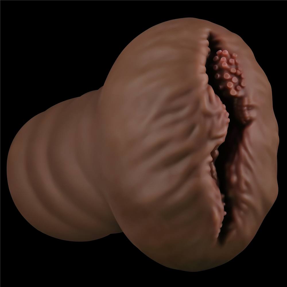 Highly detailed and expertly hand crafted, this realistic al... Lovetoy - Alien's Pie Masturbator #1 - Brown photo-7