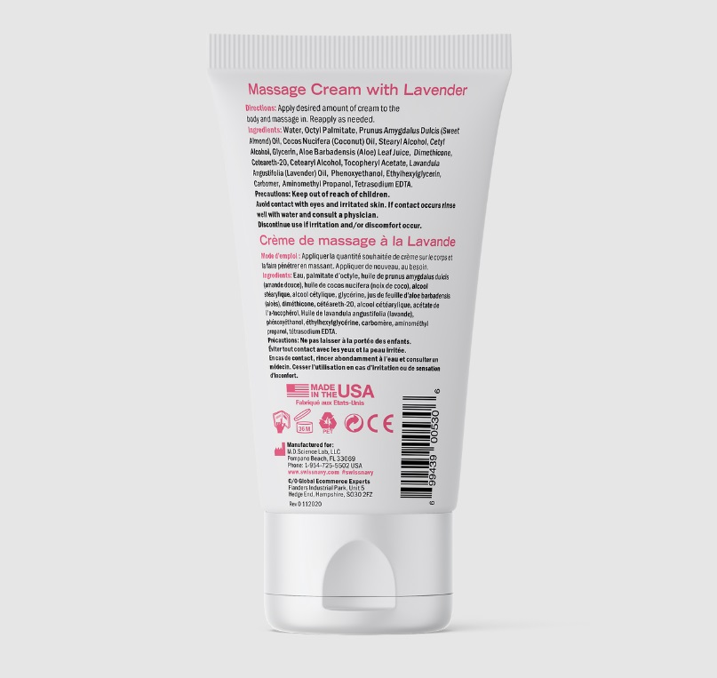 Feel the love and enjoy smooth sensuality! Desire’s Massage ... Swiss Navy - Desire Massage Cream Lavender - 150ml photo-6