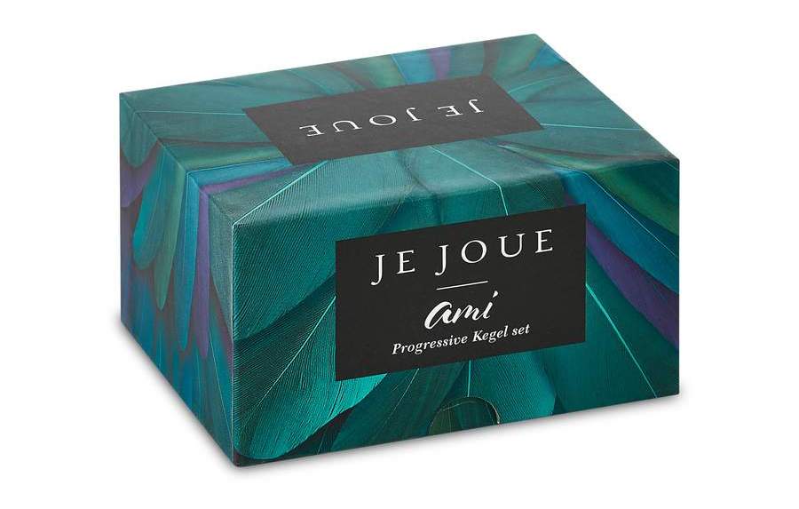 With three progressive weights - from soft weight single bal... Je Joue - Ami 3 Step Kegel Set - Fuchsia photo-3