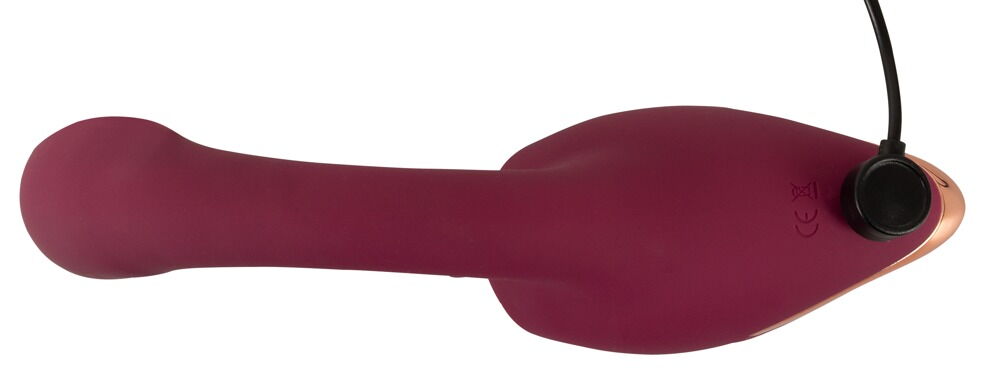 Dual stimulation with innovative licking function!
The sophi... Javida - Licking 2 Function Vibrator - Purple photo-9