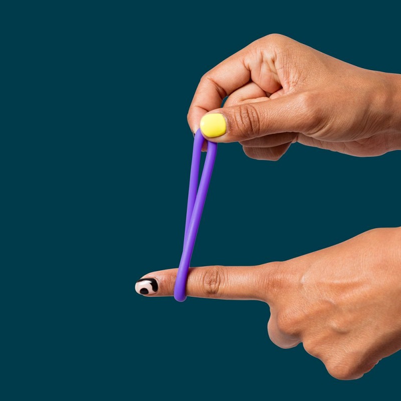 Remix Trio packs a selection of three durable, super stretch... Romp - Remix Trio Ring - Purple photo-3