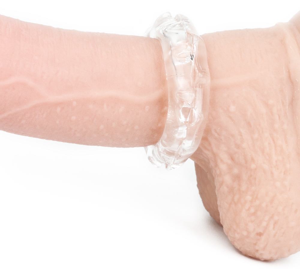 Lovetoy Power Plus cockring can power up your performance an... Lovetoy - Bottle Top Ring - Clear photo-4