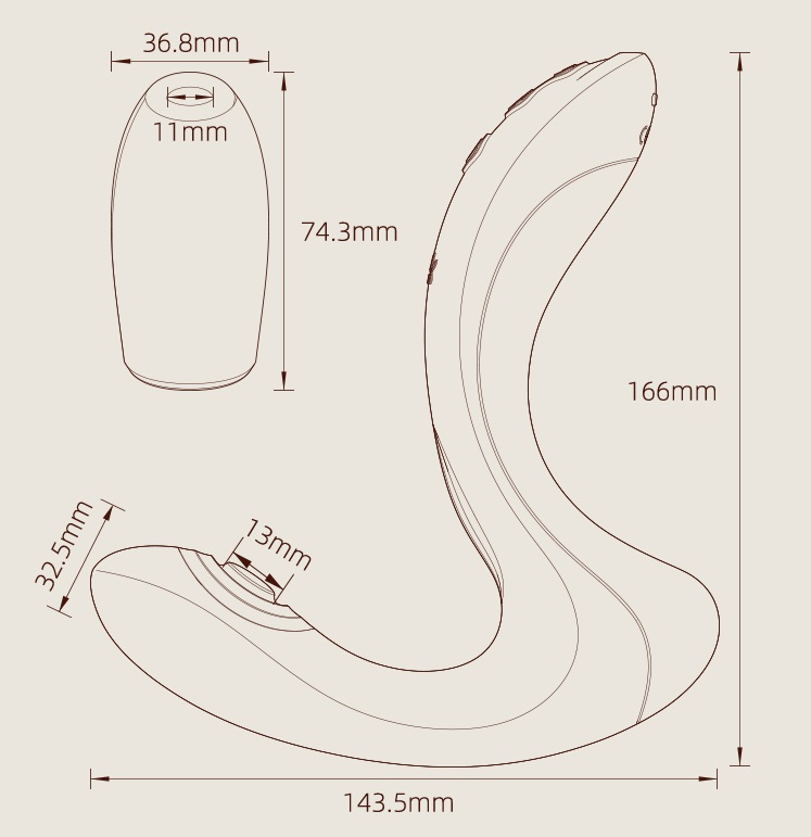 G-Spot PulseWave Vibrator, TALIS is a G-spot vibrator launch... Zalo - Talis G-Spot PulseWave Vibrator - Obsidian Black photo-16