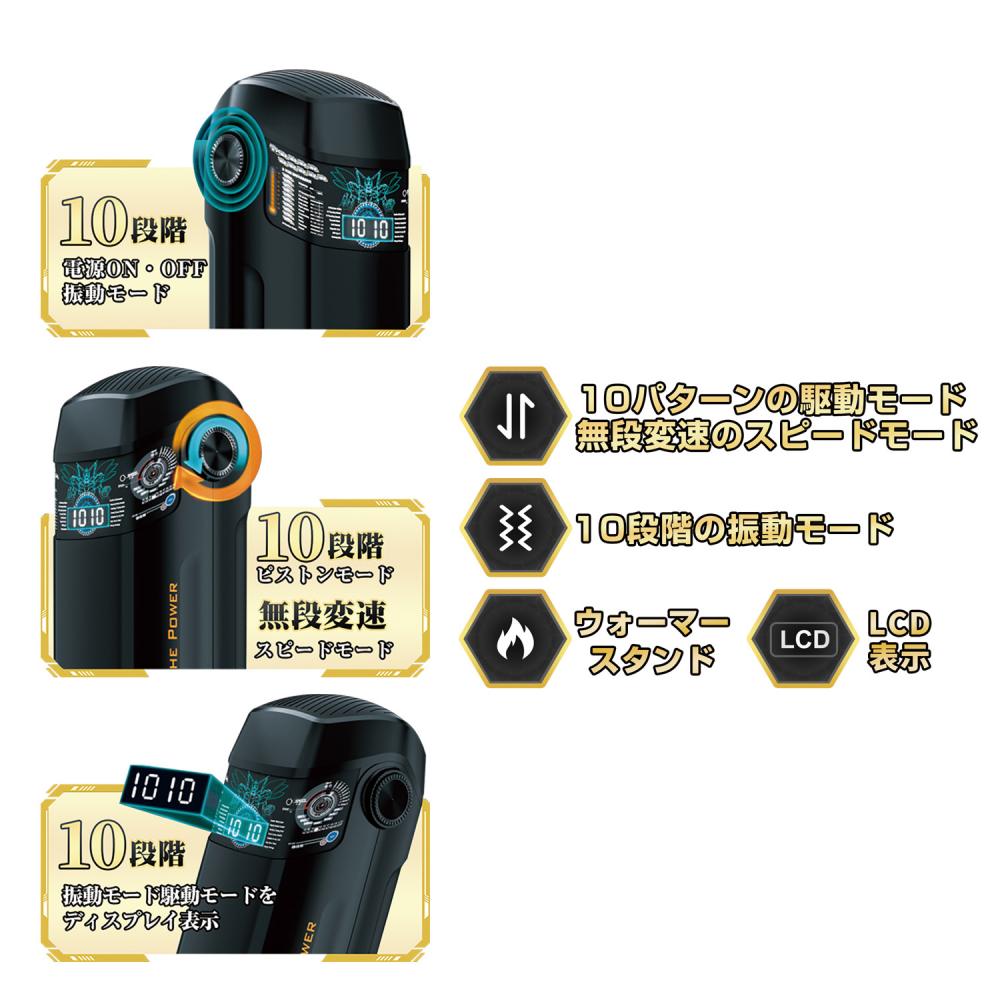 The radical advancement never stops! The darling of the pist... NPG - Onaho Titan Masturbator - Black photo-6