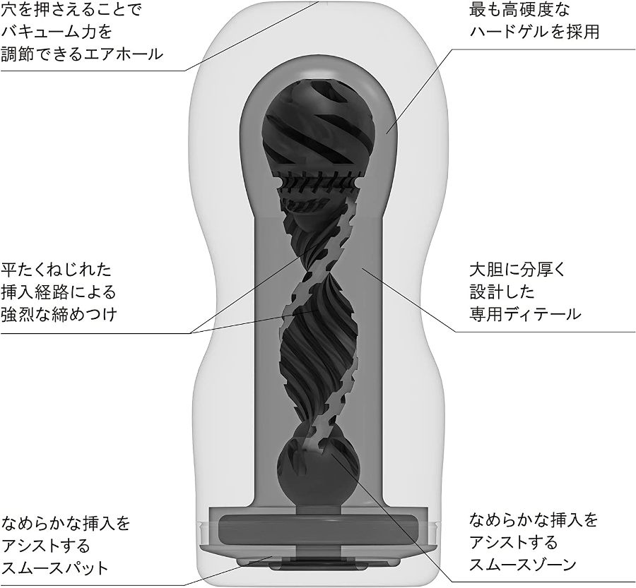 Introducing the Tenga Original Vacuum Cup, redefining pleasu... Tenga - Original Vacuum Cup Extra Hard photo-2