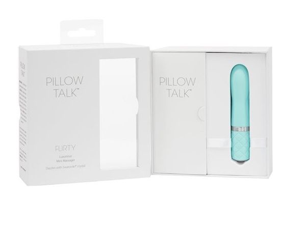 Pillow Talk is a collection that expresses beauty, fun and p... Pillow Talk - Flirty Vibe - Teal photo-6