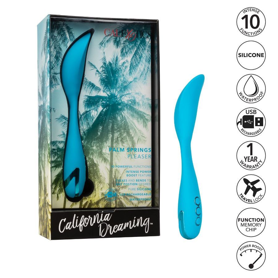 Indulge in waves of pleasure as the California Dreaming Palm... CEN - CalDream Palm Springs Pleaser Vibe - Blue photo-12