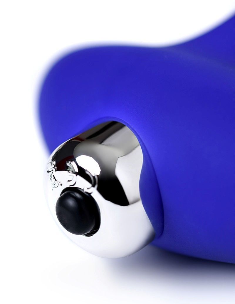 Stroman prostate massager with vibro bullet, anatomical shap... ToDo - Stroman Vibro Prostate Massager - Blue photo-4