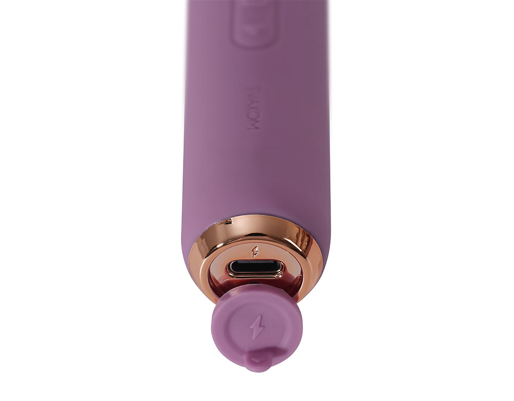 Mini Emma Neo delivers powerful vibrations in a compact desi... SVAKOM - Mini Emma Neo Interactive Wand Vibrator - Romantic Rose photo-4