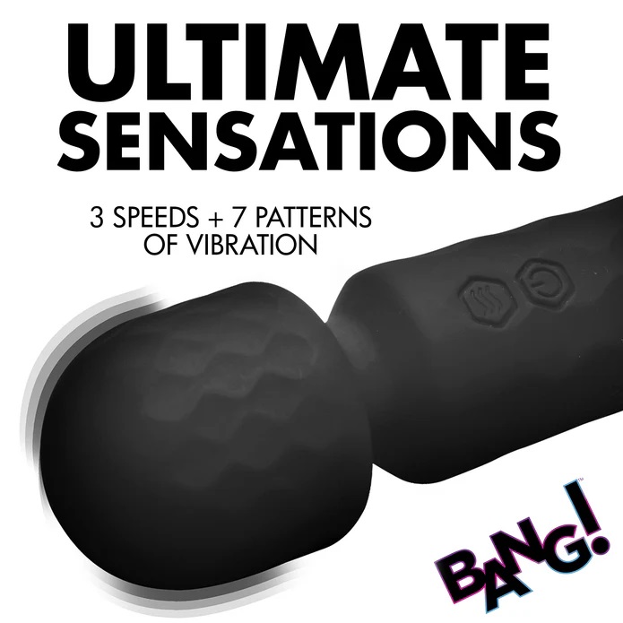 This is for the discreet hedonists. For those always ready f... Bang! - 10X Mini Wand - Black photo-5