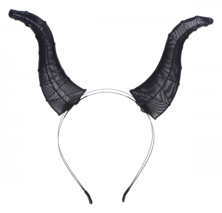 Act out your mose devilish fantasies with this set of demoni... Tailz - Devil Tail & Horns Set - Black photo-6