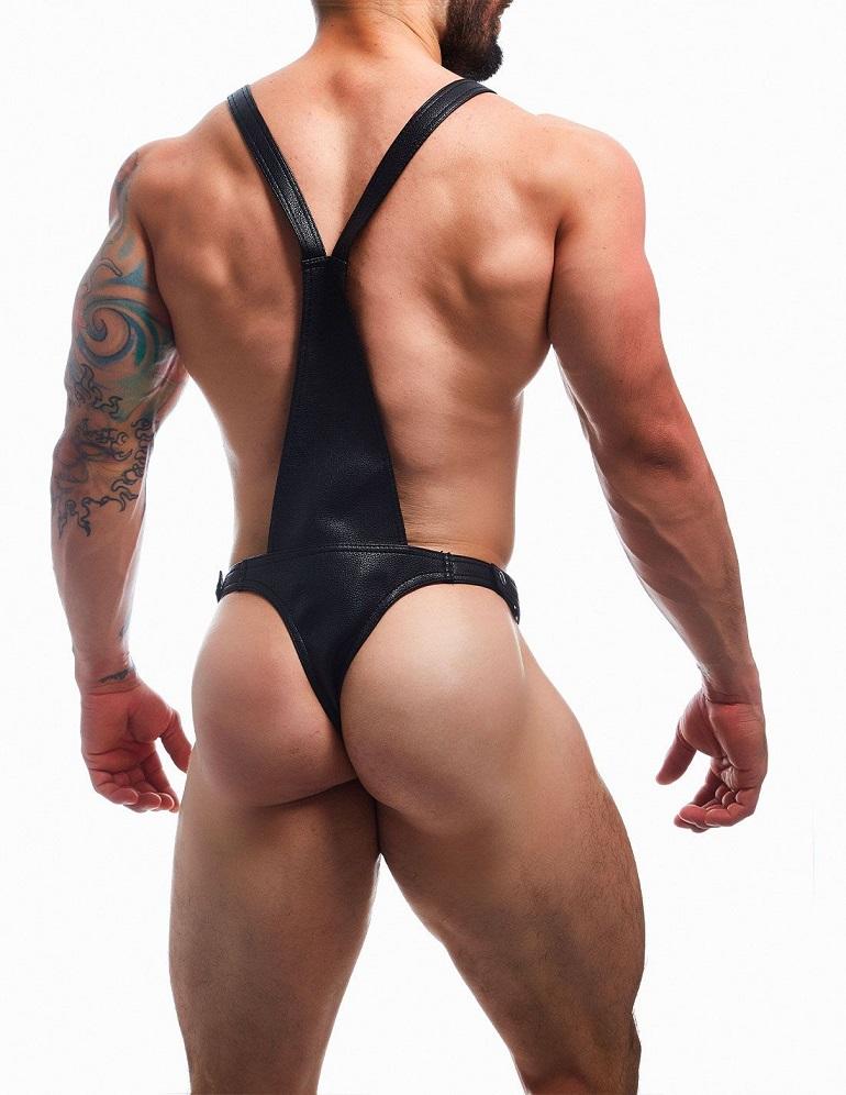 This garment is pure fun for your private gatherings where t... Cut4men - Dungeon Male Harness - Black photo-2