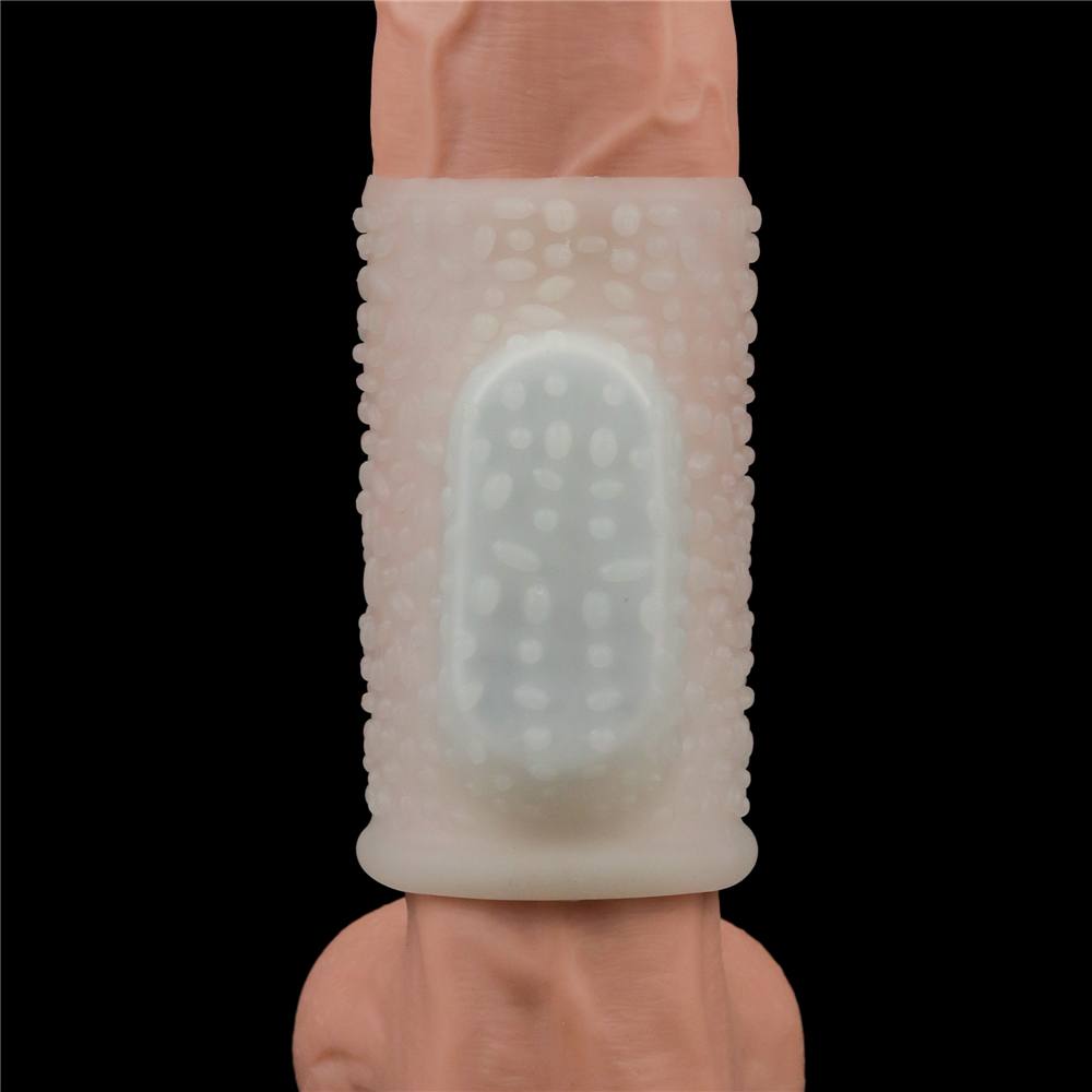 Knights Ring is a great choice for individuals and partners ... Lovetoy - Knights Drip Vibro Ring - White photo-3